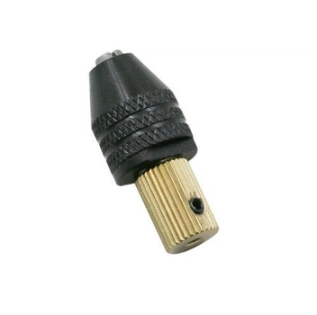 Мини патрон кулачковый 0.3-3.5 мм под 2.35мм вал для микродрели PCB гравера (313033)