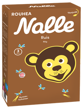 упаковка Житні цільнозернові пластівці NALLE 700 г х 10 шт