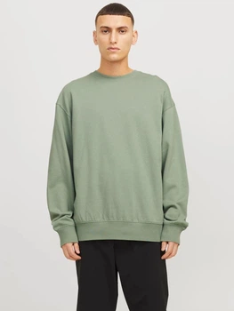 Світшот чоловічий Jack & Jones 12257853 S Зелений (5715672239294)