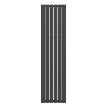 Вертикальный радиатор Largo Double 456х1800-6, anticor, черный муар (02-244063-4518)