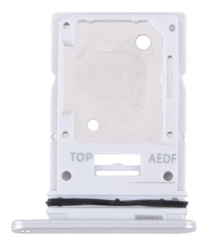 Держатель Sim-карты и карты памяти Samsung A546 Galaxy A54 Dual Sim белый White на две Sim-карты High Copy
