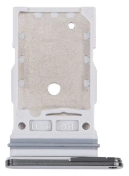Держатель Sim-карты Samsung S918 Galaxy S23 Ultra зеленый Green на две Sim-карты High Copy