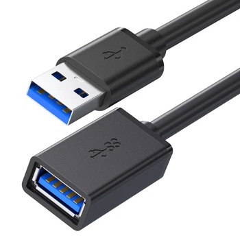 Кабель подовжувач USB 3.0 male/female 5Gbps 1 метр
