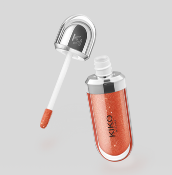 Блеск для губ Kiko Milano 3d Hydra Liploss (34 Pearly Blood Orange)