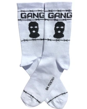 Шкарпетки Ponty Shop Gang розміри 41-45 Білі
