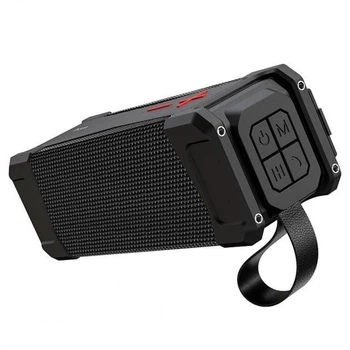 Беспроводная колонка Hoco HC6, IPX5, TWS, BT, AUX, FM, TF, USB, черная
