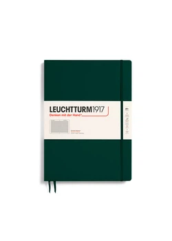 Блокнот Leuchtturm1917 Master Slim A4+ Forest Green Клетка (370274)
