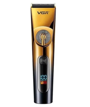 Аккумуляторная машинка для стрижки волос VGR V 663 со сменными насадками