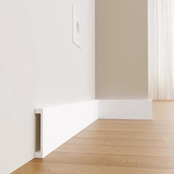 Плинтус дюрополимерный 79x14x2000 мм Grand Decor HCR 527