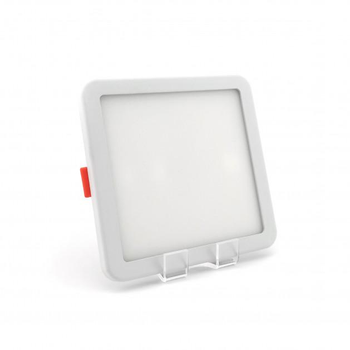 Панель LED вбудована (рухомі кліпси) LUSQ-UNI-9W 6000K біла квадрат (120*120) TM LUMANO