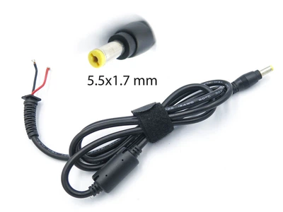 DC кабель (5.5 * 1.7) для Acer (120W, 135W, 150W, 180W). Блок живлення до ноутбука (66706)