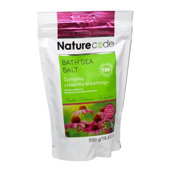 Морская соль для ванны Healthy breathing Nature Code 550 г