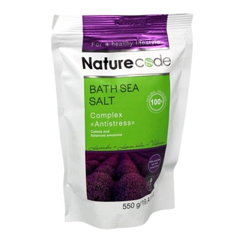 Морская соль для ванны Antistress Nature Code 550 г