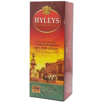 Чорний чай Hyleys English Royal Blend в пакетиках 25шт по 2г