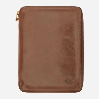 Etui na karty męskie The Bridge Stouo 01903501-14 Brązowe (800070093960)