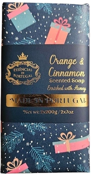 Набор мыла "Апельсин и корица" - Essencias De Portugal Flying Presents Orange & Cinnamon Scented Soap (soap/2x200g) Набор мыла "Апельсин и корица" (1240146-1107196853-2)
