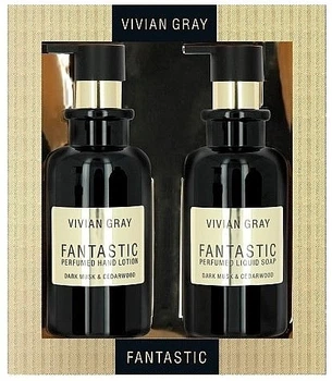 Набір - Vivian Dark Musk & Cedarwood (soap/300ml + b/lot/300ml) Набір (1233486-83458629-2)