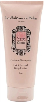 Молочко для тіла з ароматом троянди.