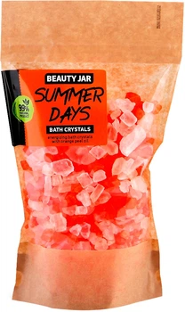 Кристаллы для ванны с маслом апельсиновой кожуры Beauty Jar Summer Days Energizing Bath Crystals with Orange Peel Oil 600g (898004-811353-2)