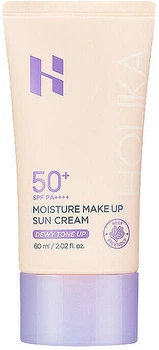 Тонирующий солнцезащитный крем - Holika Moisture Make Up Sun Cream SPF 50+PA++++ 60ml (1244242-1605695574-2)
