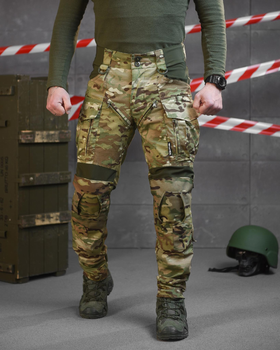 Тактичні штурмові демісезонні штани 7.62 Tactical M мультикам (91039)