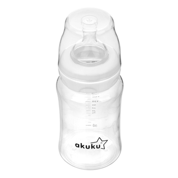 Пляшечка з широким горлом, 240 мл Akuku A0107