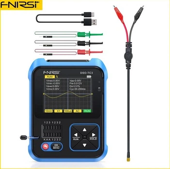 Осцилограф FNIRSI DSO-TC3 1кан 500 кГц тестер і генератор сигналу