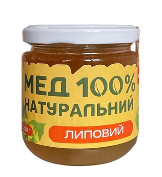 Мед Натуральный Липовый 250 г