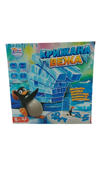 Настільна гра Крижана вежа, вега, Fun Game, 5+, пінгвіни, крижини (175324)