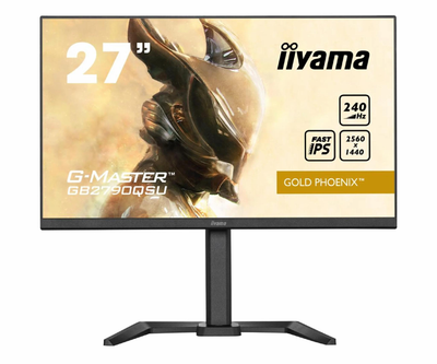 Монітор геймерський 27" 240Hz iiyama G-Master GB2790QSU-B5 Gold Phoenix безрамковий