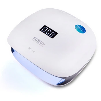 Лампа LED/UV гибрид SUNUV 4S (Original) 48Вт с диодами из кварцевого стекла Бело-черная