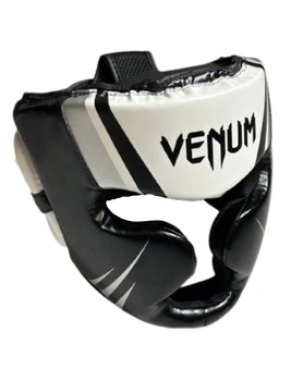 Шолом боксерський з повним захистом White-Black(M)