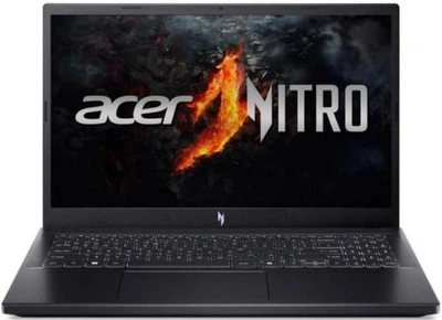 Ноутбук Acer Nitro V 15 ANV15-52-754Z,Intel Core i7-13620H,16/1TB,GeForce RTX 5050 GDDR7,Windows 11 Home, Obsidian Black