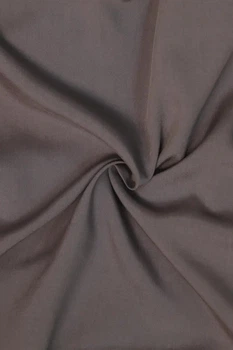 Ткань Штапель однотонный темно серый 110г/м2 145см 1пог.м.(120-27)