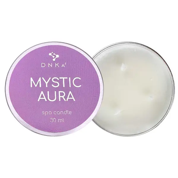 Масажна свічка для рук Spa candle Mystic Aura з ароматом східних прянощів DNKa 30 мл