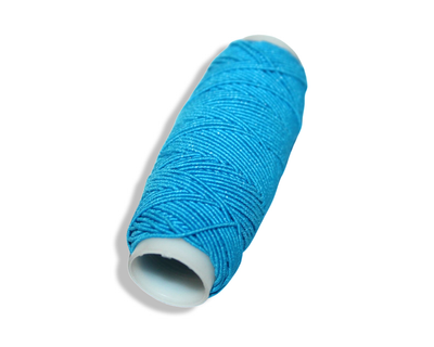 Нитки FROM FACTORY QZM резиновые Синие 1шт/0.9мм/25м