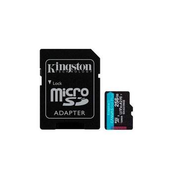 Карта пам'яті microSDHC 256Gb Canvas Go Plus class10 A2 V30(R-170Mb/s/W90Mb/s) (adapter SD) 70370