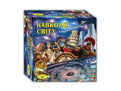 Настольная игра Вокруг света, Енергія плюс, Ен.2296