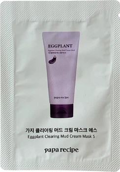 Очищающая маска с экстрактом баклажана - Papa Recipe Eggplant Clearing Mud Cream Mask (пробник) 3ml (3ml) (1233514-743708947-2)