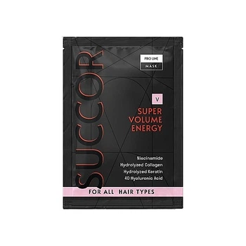 Маска для об'єму волосся - Succor Super Volume Energy Mask (пробник) 10ml (1433771-25639044)