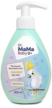 Детский шампунь для волос и тела - Мыловаренные традиции Dr.Mama Baby Cream Soap 300ml (1431163-26014006)