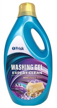 Гель для стирки универсальный "Марсельское мыло", 3,7 л - Frisk Washing Gel Expert Clean Marseille Soap 3700ml (1225150-728578257-2)