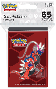 Zestaw ochraniaczy na karty Ultra Pro Pokémon Koraidon 65 sztuk (0074427161866)
