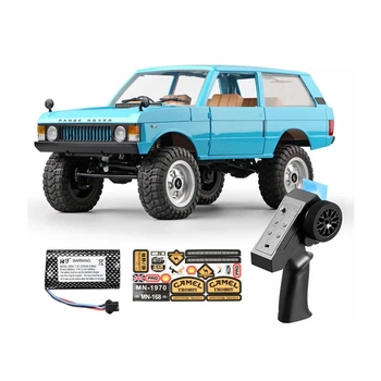 Машинка на радиоуправлении MN168 1/12 4WD Range Rover Off-Road Crawler MN Model (Blue)