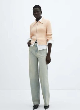 Джемпер женский MANGO 67095741 Кремовый M KL0346