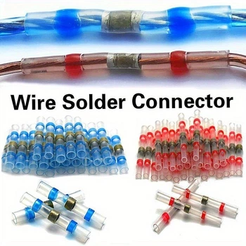 Термоусадка Vkstar з припоєм 100 шт термоусаджувані з оловом припоєм, в блістері