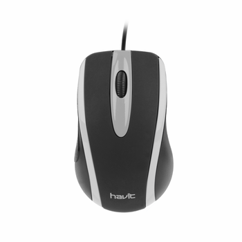 Проводная мышь HAVIT HV-MS753 Gray