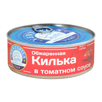 Кілька Ventspils в томатному соусі обсмажена ключ 240 г