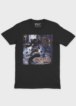 Чоловіча футболка MODNO з рок принтом "Limp Bizkit" XL Чорний (TS001-004-2-673-F-BL-M)