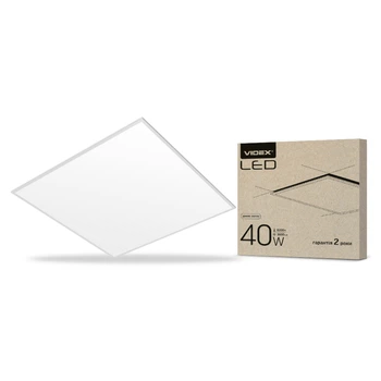 LED панель VIDEX 40W 6200K матовая VL-P406W 23982